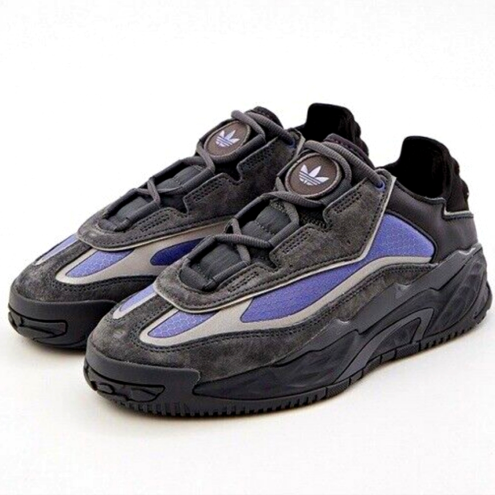 ADIDAS Niteball Carbon Orbit Violet Suede Leather Sneakers Unisex sz 7.5 Men's